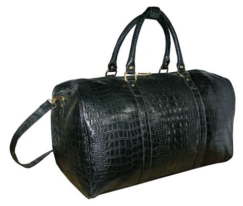 petit sac de voyage imitation croco